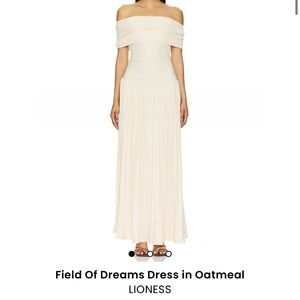 Field of Dreams Dress - Oatmeal S